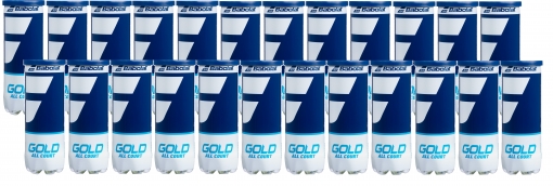 Tenisové míče BABOLAT GOLD All Court X3 karton Tenisové míče BABOLAT GOLD All Court X3 karton