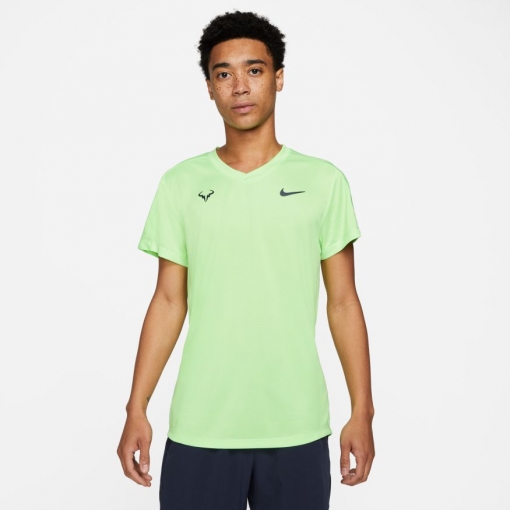 Tenisové tričko Nike Rafa Challenger T-Shirt CV2572-345 světle zelené Tenisové tričko Nike Rafa Challenger T-Shirt CV2572-345 světle zelené