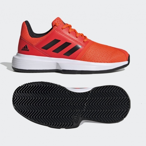 Dětská tenisová obuv Adidas COURTJAM H68131 oranžové Dětská tenisová obuv Adidas COURTJAM H68131 oranžové