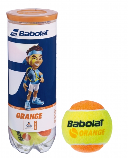 Dětské tenisové míče Babolat ORANGE X3 oranžové Dětské tenisové míče Babolat ORANGE X3 oranžové