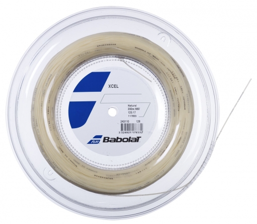 Tenisový výplet Babolat XCEL 200 m natur Tenisový výplet Babolat XCEL 200 m natur