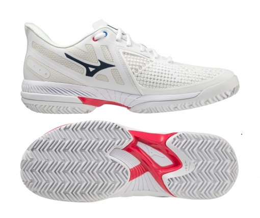 Tenisová obuv Mizuno Wave Exceed Tour 5 CC bílé Tenisová obuv Mizuno Wave Exceed Tour 5 CC bílé