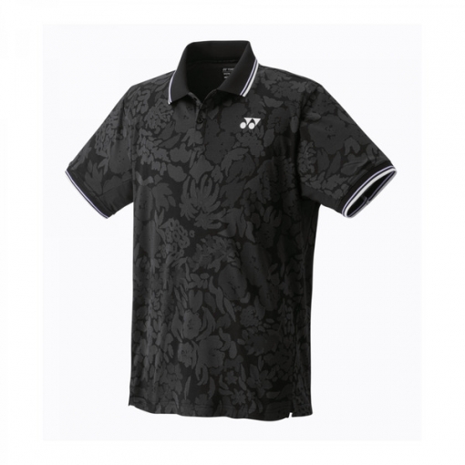 Pánské tričko Yonex Melbourne Tennis Polo 2023 černé 10498EX Pánské tričko Yonex Melbourne Tennis Polo 2023 černé 10498EX