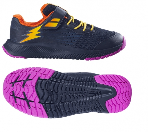 Dětská obuv Babolat PULSION ALL COURT KID 2036 black-aero Dětská obuv Babolat PULSION ALL COURT KID 2036 black-aero