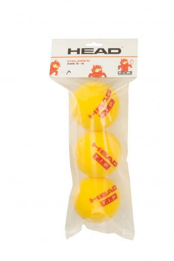 Dětský tenisový míč pěnový HEAD T.I.P. RED – FOAM BALL 3 ks Dětský tenisový míč pěnový HEAD T.I.P. RED – FOAM BALL 3 ks