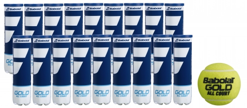 Tenisové míče BABOLAT GOLD All Court X4  karton