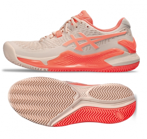 Dámská tenisová obuv Asics Resolution 9 Clay 1042A224-700 Dámská tenisová obuv Asics Resolution 9 Clay 1042A224-700