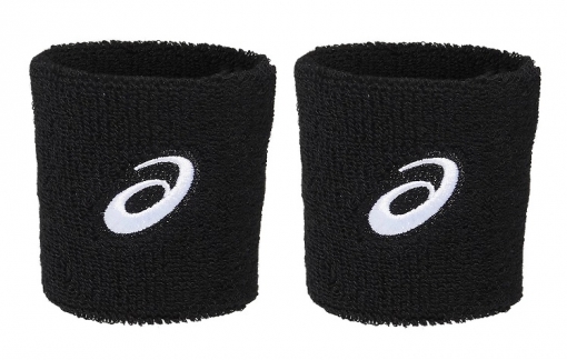 Tenisové potítko Asics Wristband 3043A077-001 černá Tenisové potítko Asics Wristband 3043A077-001 černá