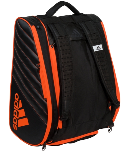 Taška na padel ADIDAS Racket Bag PROTOUR black/orange Taška na padel ADIDAS Racket Bag PROTOUR black/orange