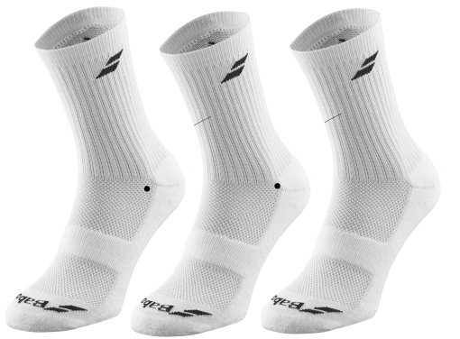 Tenisové ponožky Babolat 3 Pairs Pack Socks 5UB1371-1000 Tenisové ponožky Babolat 3 Pairs Pack Socks 5UB1371-1000