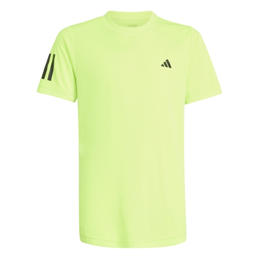 Pánské tričko Adidas Club 3 Stripes T-Shirt IS8110 zelené Pánské tričko Adidas Club 3 Stripes T-Shirt IS8110 zelené