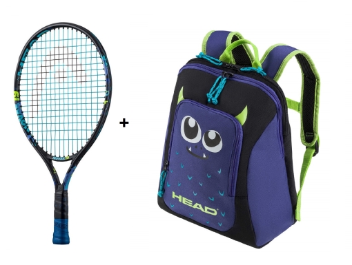 Tenisový set Head - Novak 19 + Kids Backpack 2024 Tenisový set Head - Novak 19 + Kids Backpack 2024