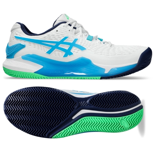 Pánská tenisová obuv Asics Resolution 9 Clay 1041A375-103 Pánská tenisová obuv Asics Resolution 9 Clay 1041A375-103