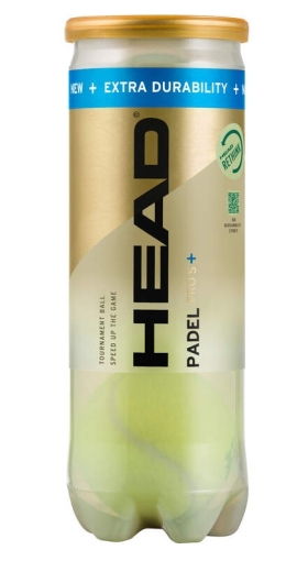 Padelový míč 3B Head Padel PRO S+ Padelový míč 3B Head Padel PRO S+