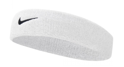 Čelenka Nike Swoosh Headband -480 bílá Čelenka Nike Swoosh Headband -480 bílá