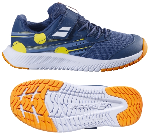 Dětská obuv Babolat PULSION ALL COURT KID 4132 modré Dětská obuv Babolat PULSION ALL COURT KID 4132 modré
