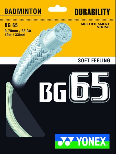 Badmintonový výplet Yonex BG 65 10m Badmintonový výplet Yonex BG 65 10m