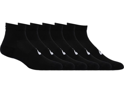 Ponožky Asics 6PPK QUARTER SOCK 3033B720-001 černé Ponožky Asics 6PPK QUARTER SOCK 3033B720-001 černé