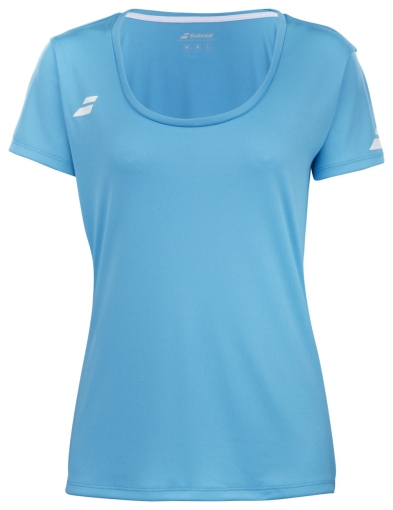Dívčí tričko Babolat Play Cap Sleeve Top 3BP2011-4124 cyan blue Dívčí tričko Babolat Play Cap Sleeve Top 3BP2011-4124 cyan blue