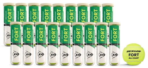 Tenisové míče Dunlop Fort All Court TS 72 ks karton