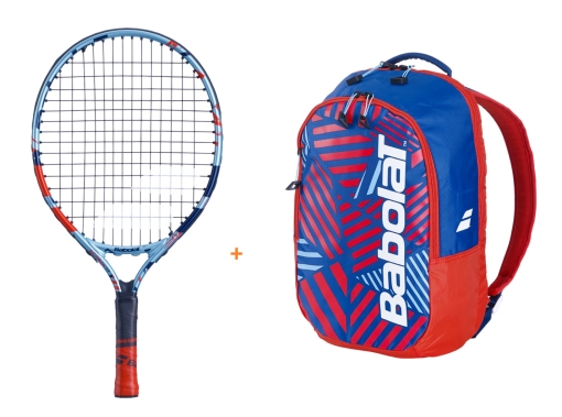Tenisový set Babolat - Ballfighter 17 + Backpack Kids red