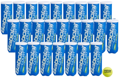 Padelové míče BABOLAT COURT X3 karton