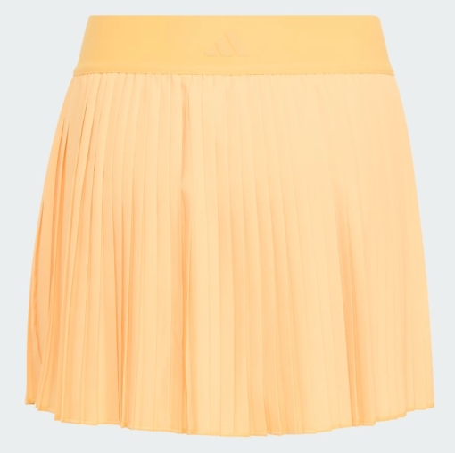 Dívčí tenisová sukně Adidas Club Tennis Climacool Pleated Skirt KC5545 oranžová