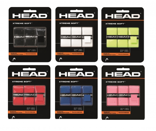 Vrchní omotávka Head Xtreme Soft 3ks Vrchní omotávka Head Xtreme Soft 3ks