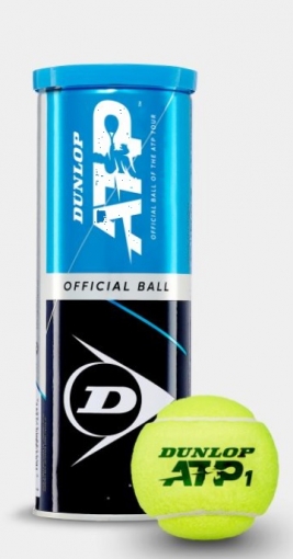 Tenisové míče DUNLOP ATP 3 ks Tenisové míče DUNLOP ATP 3 ks