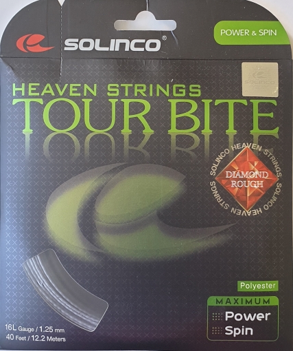 Tenisový výplet Solinco Tour Bite Diamond Rough 12,2 m Tenisový výplet Solinco Tour Bite Diamond Rough 12,2 m