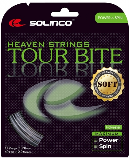 Tenisový výplet Solinco Tour Bite Soft 12,20m Tenisový výplet Solinco Tour Bite Soft 12,20m
