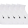 Ponožky Asics 6PPK QUARTER SOCK 3033B720-100 bílé