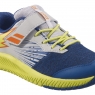 Dětská obuv Babolat PULSION ALL COURT KID 4087 modro-žlutá