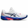 Dámská tenisová obuv Asics  Solution Speed FF 2 Clay antuková 1042A134-102 bílé