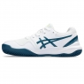 Dětská antuková obuv Asics Gel Resolution 9 GS Clay 1044A068-102 bílo-zelená