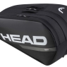 Tenisový bag HEAD TOUR Racquet BAG XL BKWH