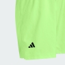 Dětské kraťasy Adidas Club 3 Stripes Short JI9255 žluté
