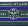 Ručník - osuška Wimbledon THE CHAMPIONSHIP 2025 green/purple