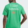 Pánské tričko Adidas Tennis Graphic Tee JV8496 zelené