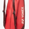Tenisový bag Yonex Team Racquet Bag 6pcs ruby red