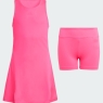Dívčí tenisové šaty Adidas Club Tennis Climacool Dress KF0978 růžové