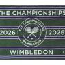 Ručník - osuška Wimbledon THE CHAMPIONSHIP 2026 green/purple