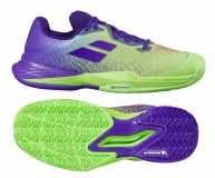 Dětská antuková obuv Babolat JET MACH 3 Clay 8007 junior jade lime