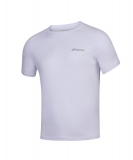 Dětské tričko Babolat Play Crew Neck Tee 3BP1011-1000 bílé