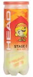 Dětské tenisové míče HEAD STAGE 2 orange