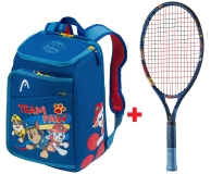 Tenisový set Tlapková patrola Head Paw 21 modrá + Kids Backpack Paw