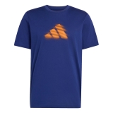Pánské tričko Adidas Tennis Clay Graphic Tee KB9430 modré
